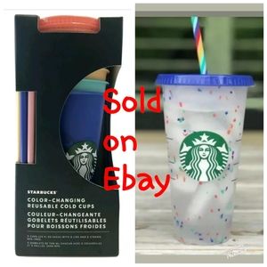 Starbucks color changing cold cups 2020 + Free